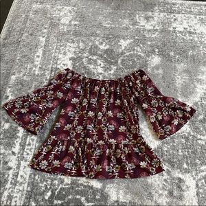 Off the shoulder top